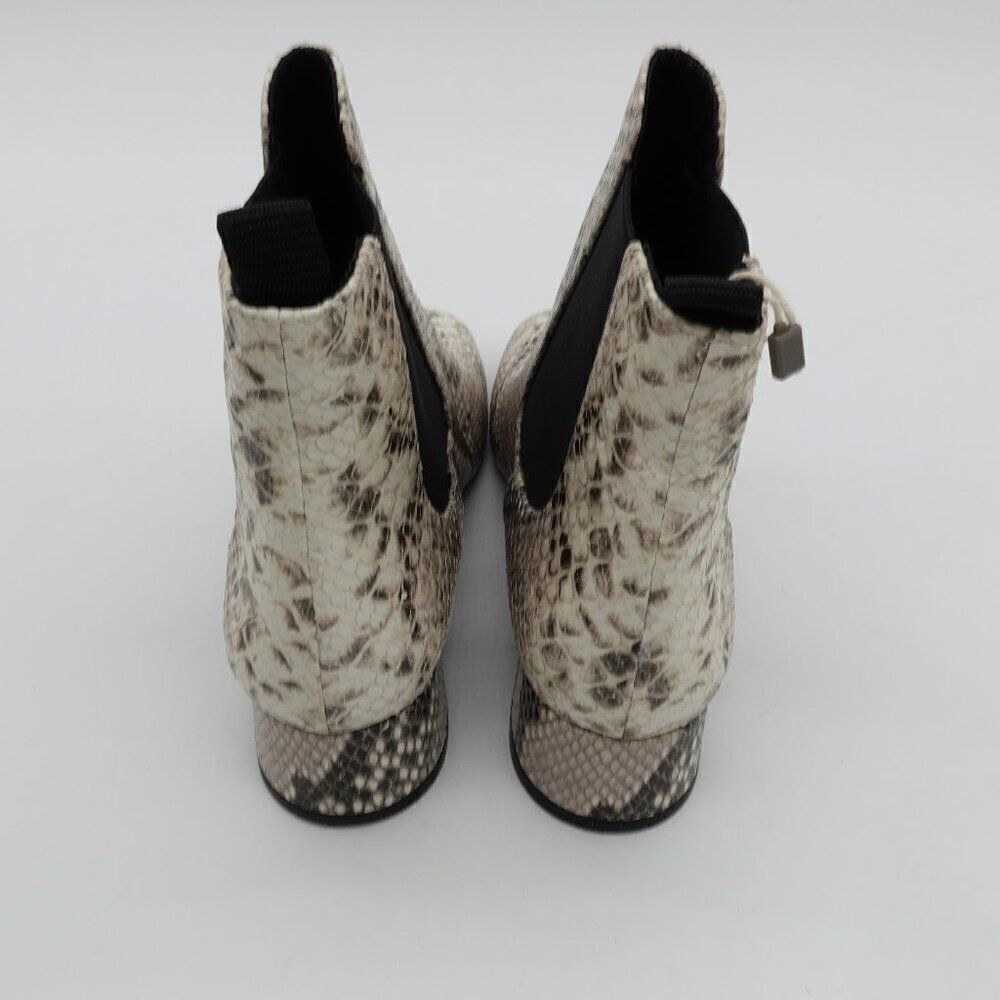 BNIB Bruno Premi Snakeskin Shoe Bootie - Picture 5 of 8